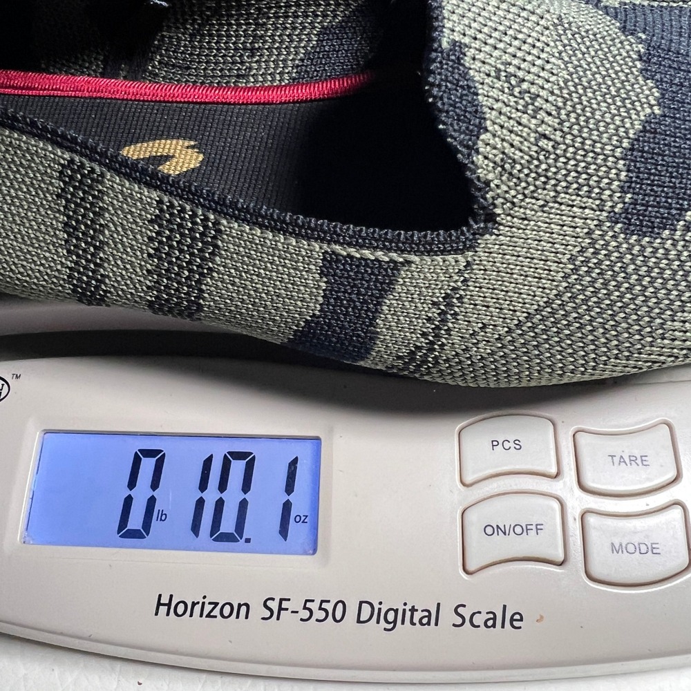 Seven7 Camo Knit Loafers Womens 8 Olive Green Camouflage Slip On Flats Casual - Picture 8 of 8